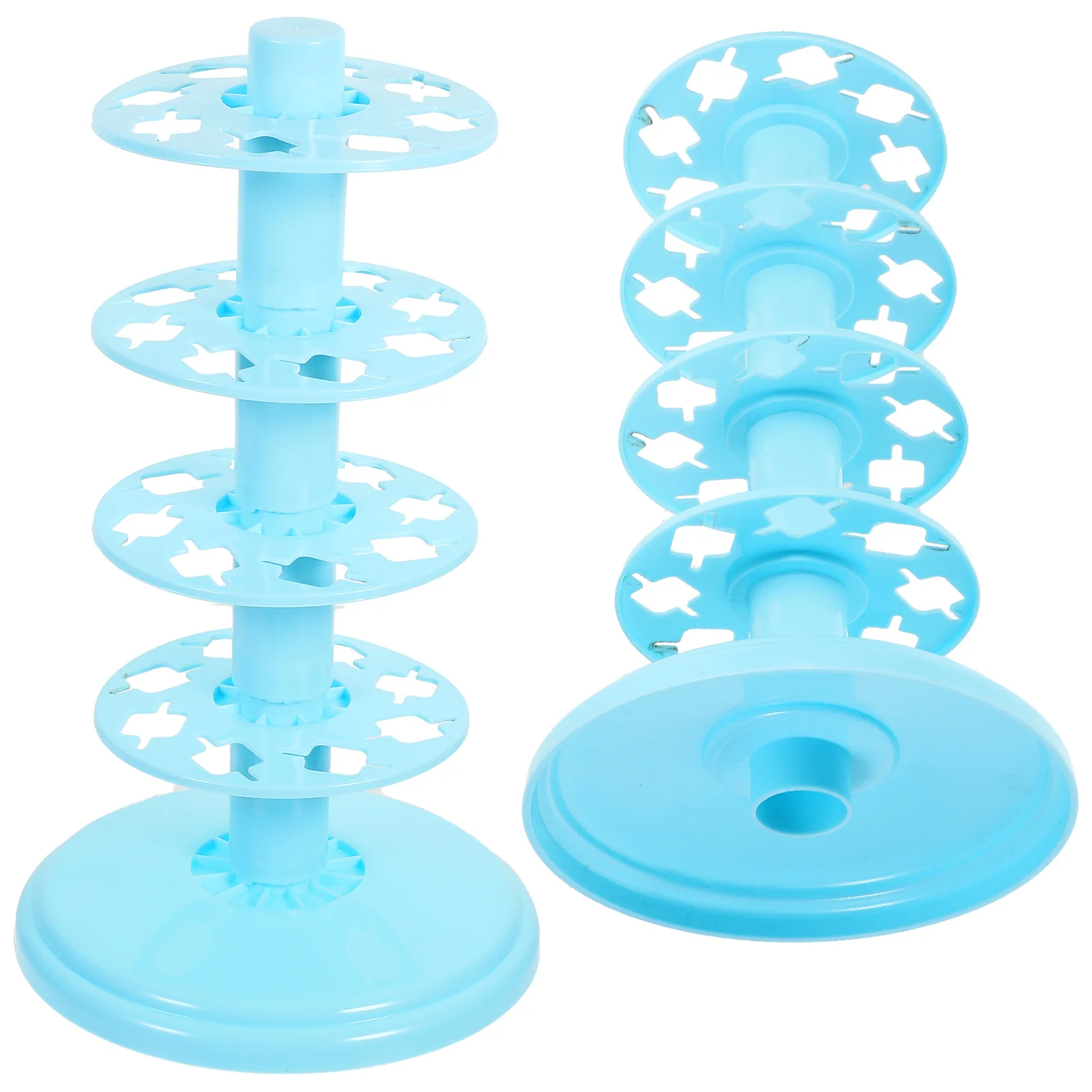 

2Pcs Candy Display Stand Large Capacity Upgraded Plastic Lollipop Holder Rack for Wedding Party Shop Birthday Home Use