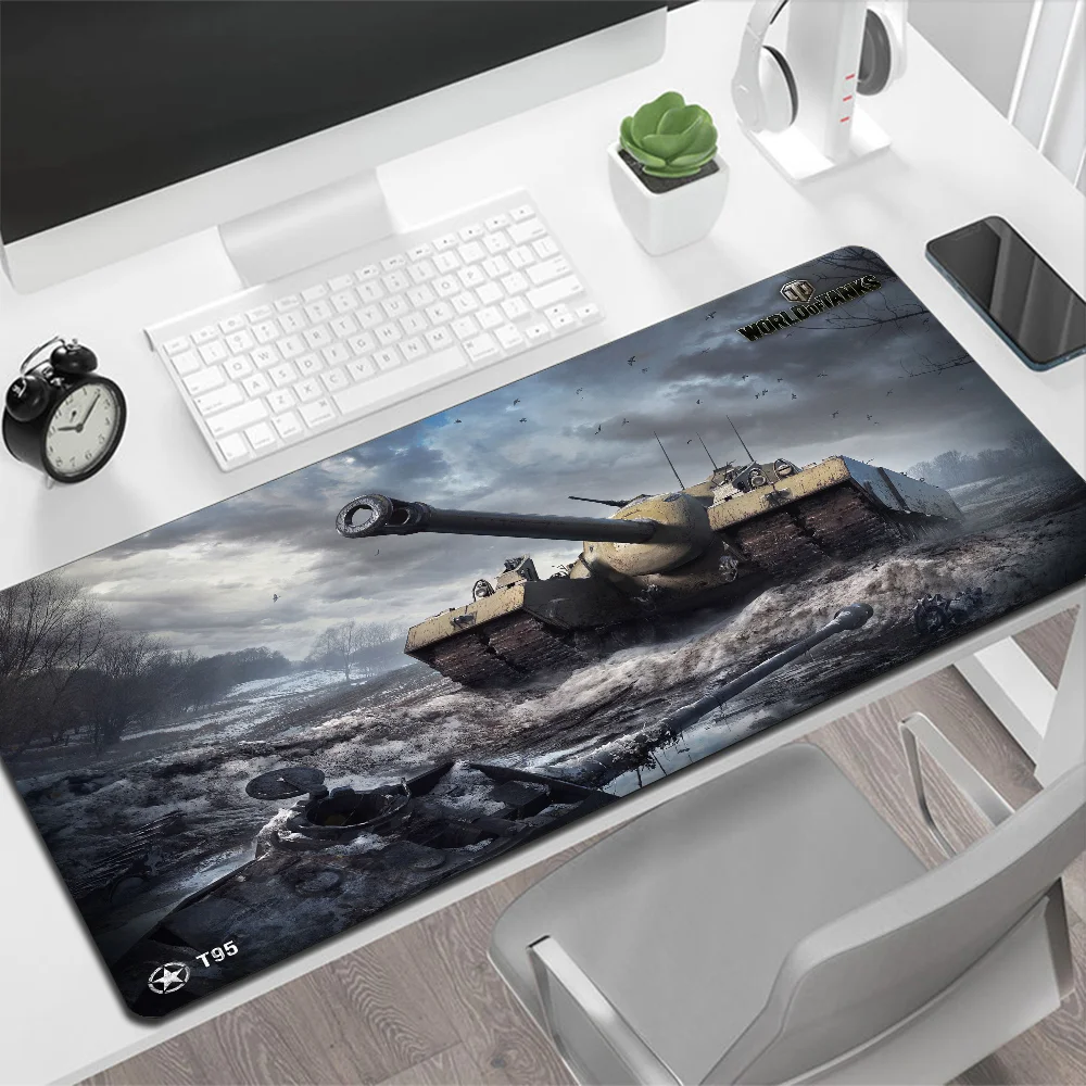 World of Tanks Large Mouse Pad Gaming Mouse Pad PC Gamer Computer Mouse Mat Big Mousepad XXL Carpet Keyboard Desk Mat Mause Pad