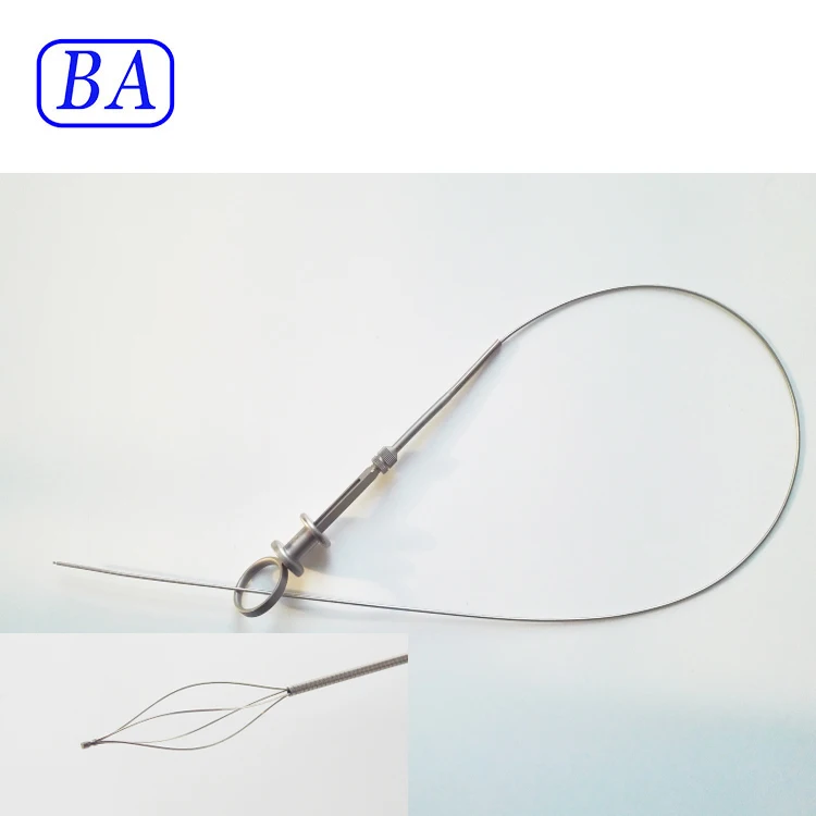 Surgical Urology Cystoscopy Stone Basket Forceps