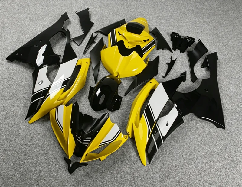 NEW ABS Fairings Kits Fit For YAMAHA R6 2008 2009 2010 2011 2012 2013 2014 2015 2016 Bodywork Set Custom Black White Yellow