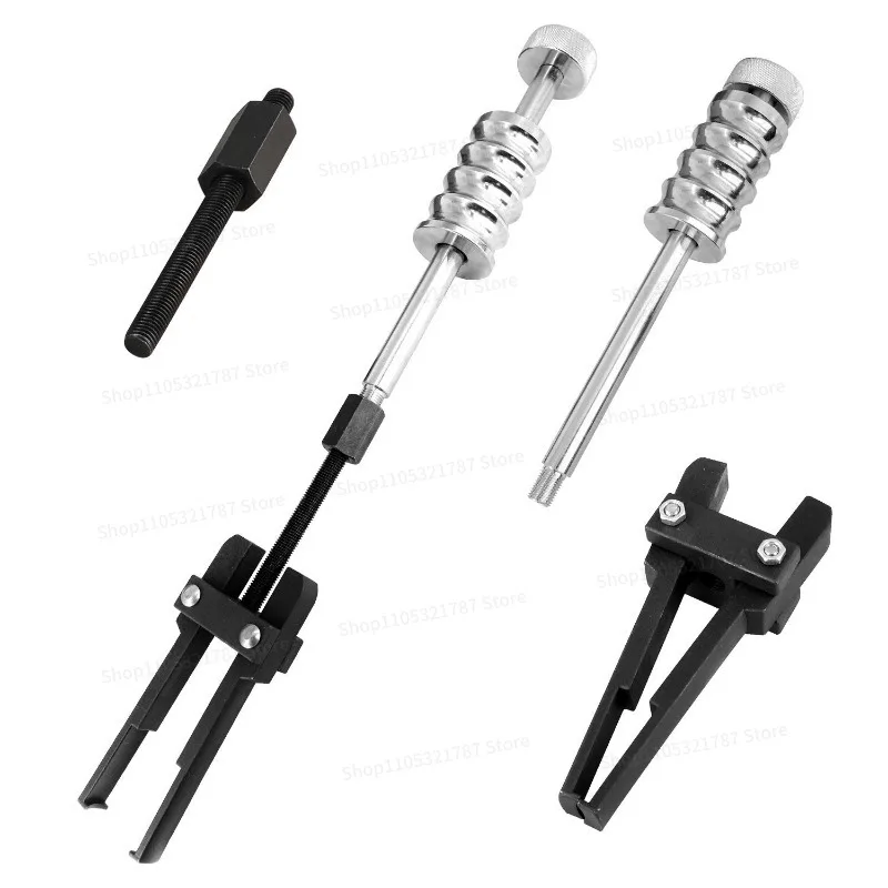 For Whole Car Series Injector Removal Tool Set, Sliding Hammer Oil Pulling Nozzle Tool, Sliding Hammer Lifting