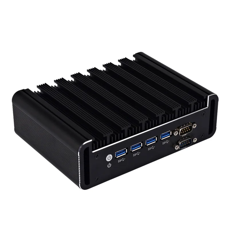 Core i7 5500u Fanless Mini Host Dual HDMI Dual Serial Port 2 Network Port Industrial Control Microcomputer