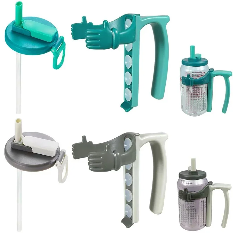 جديد الصودا يمكن اغطية أصحاب مع القش قابلة لإعادة الاستخدام أصحاب الصودا المحمولة للتخييم في الهواء الطلق المشروبات المعلبة كوكا كولا عصير البيرة #5