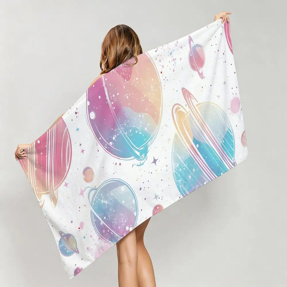 Dreamy G-Galaxy Starry GradientS Towel Five-Star Hotel Quality Eco-Friendly Ultra Soft Thick Towels & Beach Towels