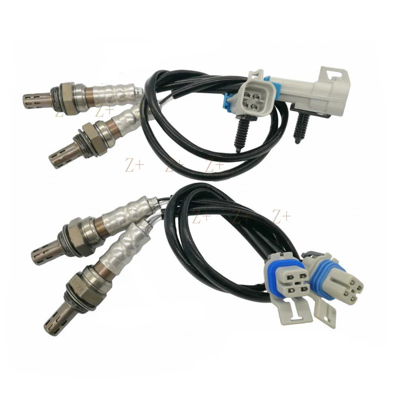 Z+  4Pcs Oxygen O2 Sensor UpDown 234-4668 For Cadillac Escalade Chevrolet Avalanche