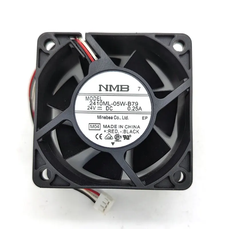 2410ML-05W-B79 M04 DC24V 0.25A 60 x60x25MM Alarm Signal Inverter Cooling Fan