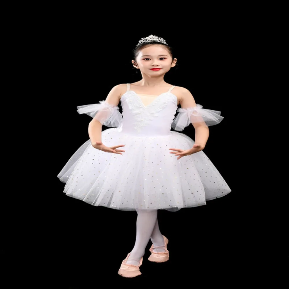 

Party Kids Clothes Children Clothing Girls Dress Cosplay Performance Princess Fairy Tutu Ballet Dress Dance Wear Stage Costumes