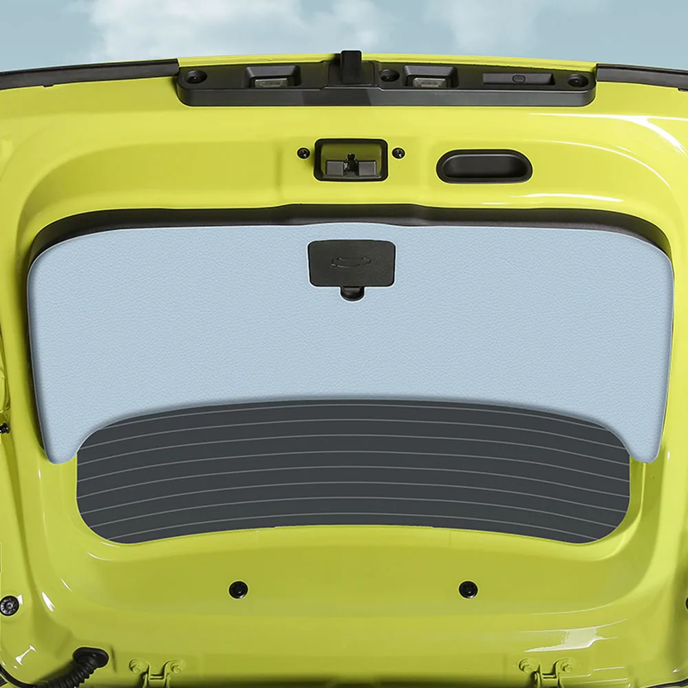 For BYD Seagull Dolphin Mini Surf Trunk Anti Kick Pad Interior Modification Product Tailgate Leather Protective Sticker