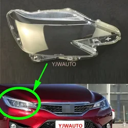 For Toyota Reiz Mark X 2013 2014 2015 2016 2017 2018 Headlamp Cover Car Headlight Lens Replacement Front Lampshade Auto Shell