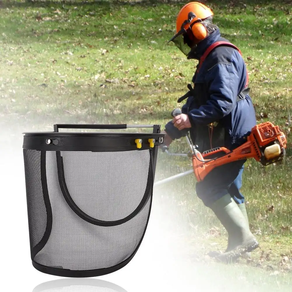 Full Mesh  Face Shield Mask Visor for Gardening & for forestry Eye Protection - Garden Supplies