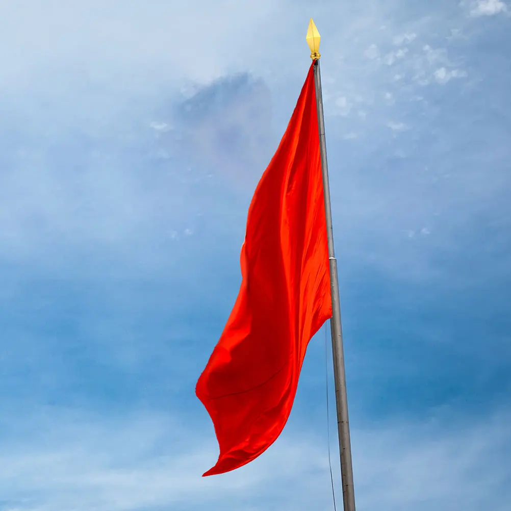 

2Pcs Golden Flagpole Head Easy to Replace Durable Garden Flag Topper Accessories Flag Topper Flagpole Ornaments