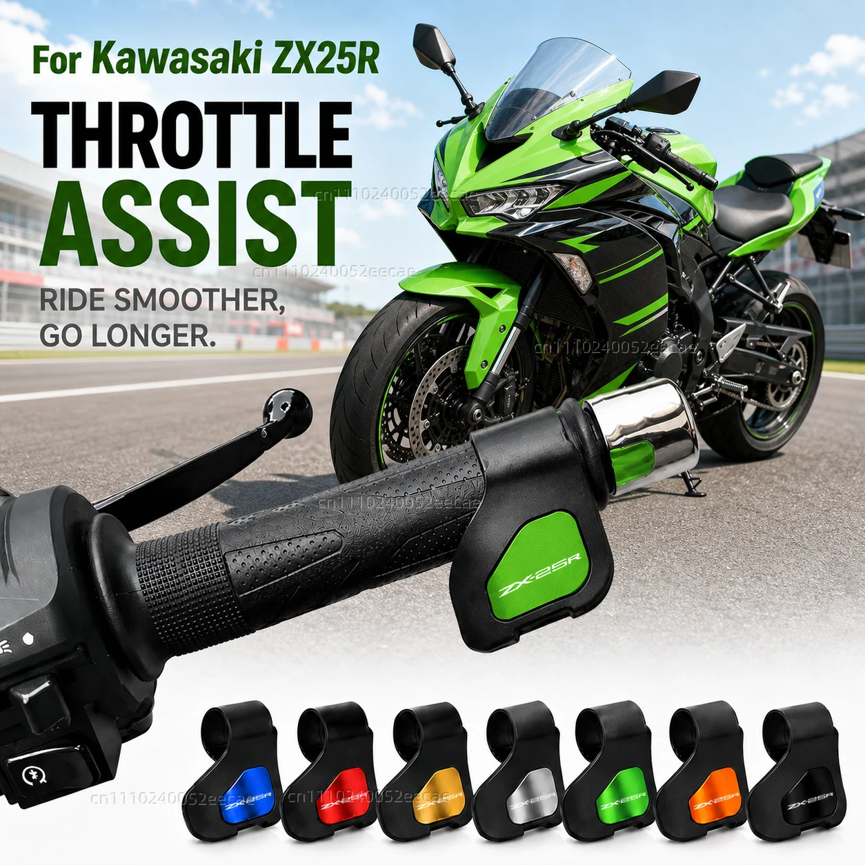 Für Kawasaki ZX25R ZX-25R Ninja ZX 25R 2020 2021 2022 Motorrad-Gasgriff-Assistent Clip Kraftsparende Beschleunigung Arbeitserleichterung