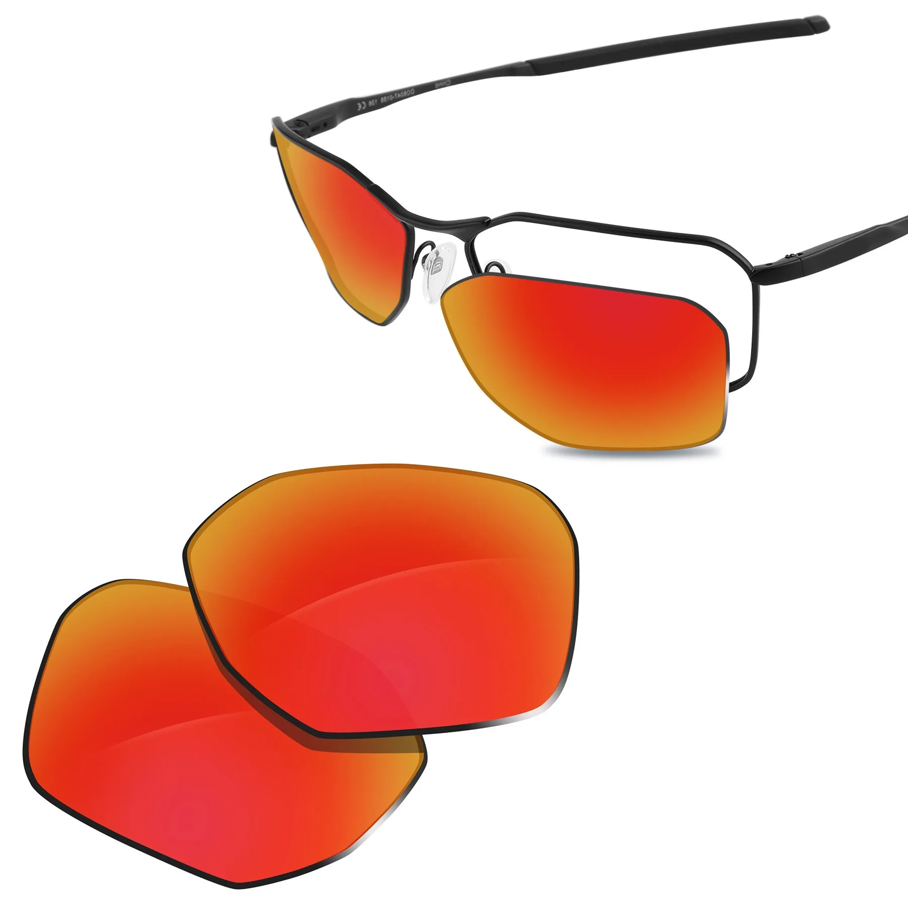 

Поляризованные линзы Glintbay Performance UV400, защитная замена для солнцезащитных очков Oakley Savitar OO6047, 58 мм