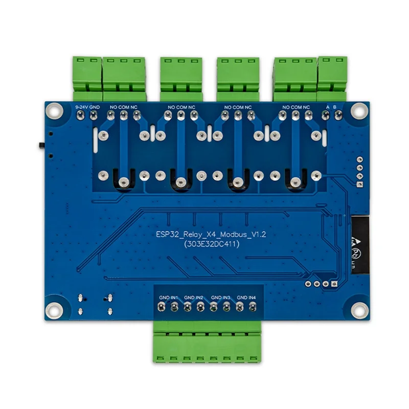 

N82R 7-24 В TYPE-C ESP32 RS485 Modbus 4-канальный релейный модуль со встроенным CH340, Wi-Fi и Bluetooth