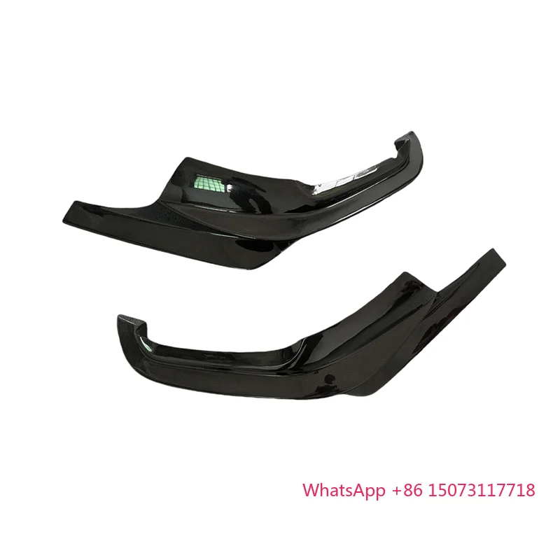 

N Style Dry Carbon Fiber Rear Bumper Side Spats Air Outtake Grills for 812 Superfast Rear Diffuser Exhaust Surrounded