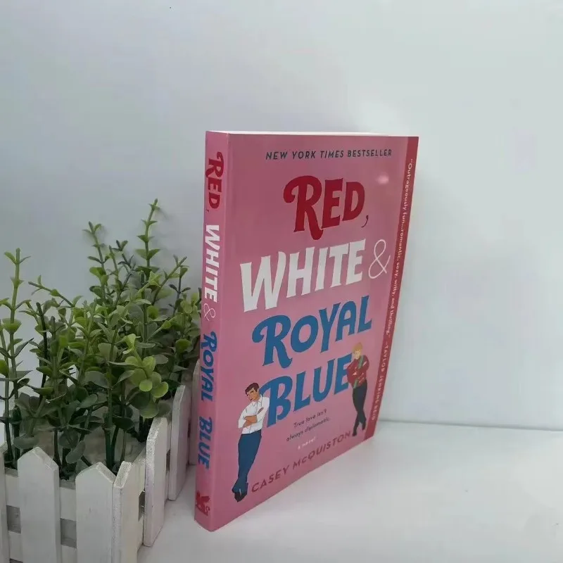 Imagem -05 - The Bestseller Book of Brochura Book Red White Royal Blue por Casey Mcquiston