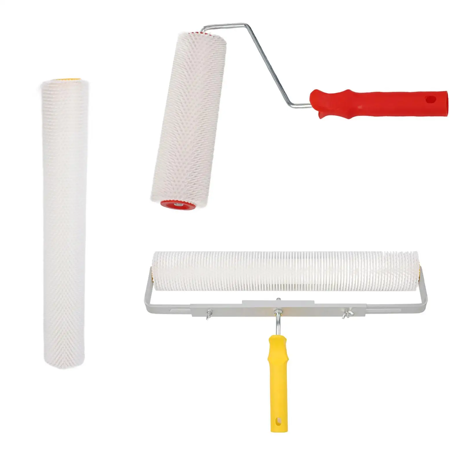 Professional Defoaming Spike Roller for Smooth Leveling of Cement and Epoxy Floors Universal Use