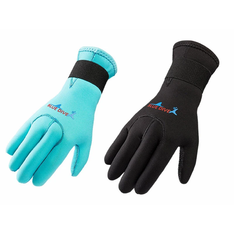 3MM Neoprene Scuba Dive Gloves Swim Gloves Snorkeling Equipment Anti Scratch Keep Warm Wetsuit Material Winter Swim Spearfishing