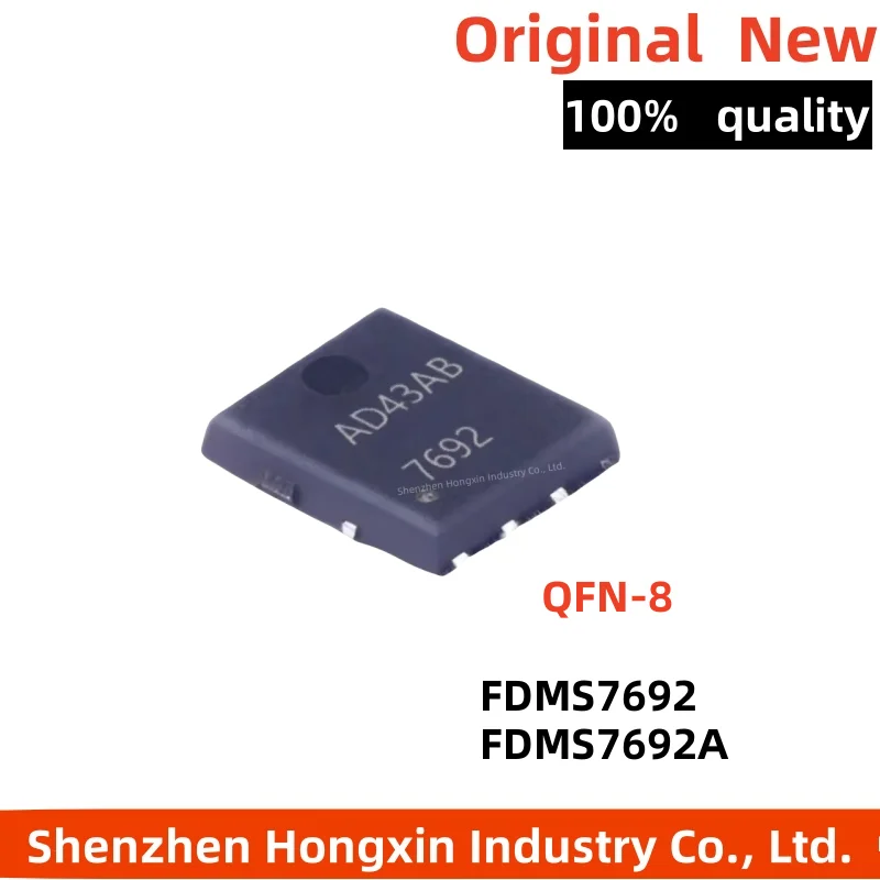 

(2-5piece)100% New FDMS7692 7692 FDMS7692A 7692A QFN-8 Automobile computer board N-channel MOSFET IC chip