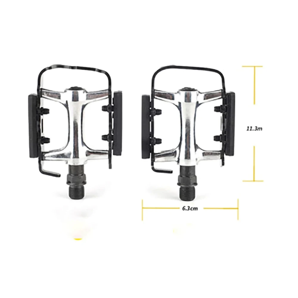 Wellgo DU248 Road Bike MTB BMX Bicycle Pedals Aluminum Alloy Threaded DU High Quality Fixed Pedals Bicycle Accessories