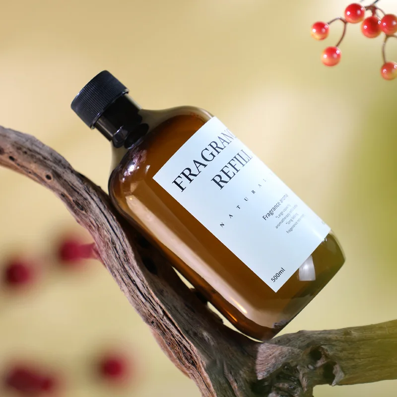 500ml Large Volume Hotel Series Aromatherapy Machine Replenishment Liquid,Reed Diffuser Supplement, Aroma Oil for Humidifier