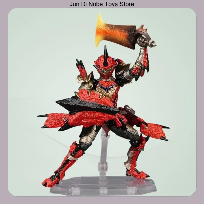 

17cm Hunter Rathalos Armor Movable Action Figure Anime Statue Desktop Decoration Collectible Toy Gift