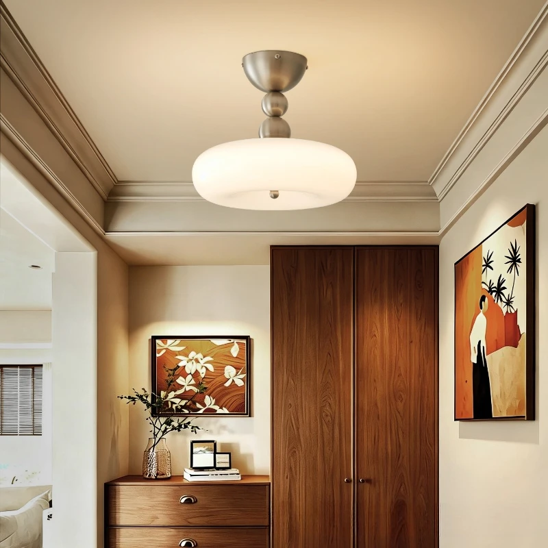 Denmark Glass Ceiling Lamps Balcony Home Simple Corridor Entrance Bedroom Living Room Decoration Indoor LED Lighting Chandeliers