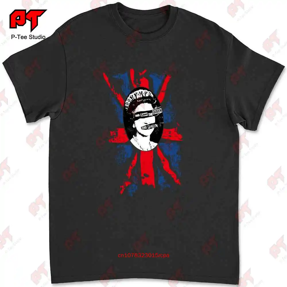 Sex Pistols Rotten God Save The Queen Sid Vicious T-shirt QLEJ