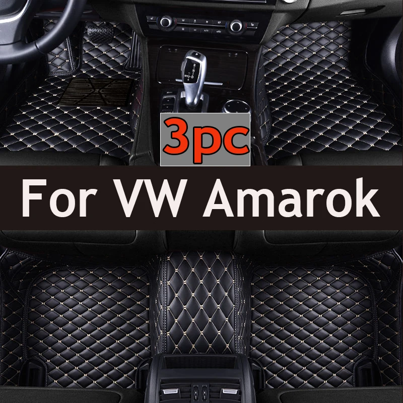 

Автомобильные коврики для Volkswagen VW Amarok 2010 ~ 2022, напольный коврик, автозапчасти, коврик, роскошный кожаный коврик, полный комплект, автомобильные аксессуары