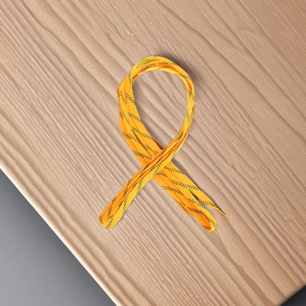 

4 Pcs Hockey Shoelaces Skate Waxed Golf Skates Figure Skating Blade Shoes Accessories Long Non