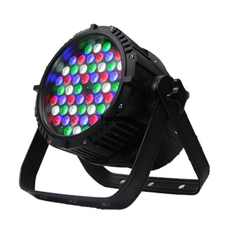 

4pcs Waterproof led par light 54*3w outdoor par led RGBW dmx dj stage decoration light par led party light disco