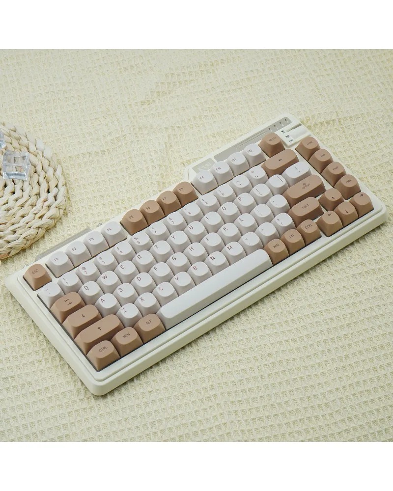 

Keycaps PBT Full Set of Sublimation MA Highly Mechanical Keyboard Tiramisu Keycaps