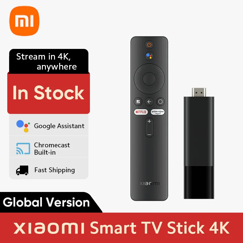 Глобальная версия Xiaomi Smart Mi TV Stick 4K