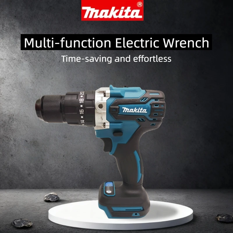 MAKITA 18 В литиевая электрическая аккумуляторная ручная дрель 13 мм DDF487RTJX без зарядного устройства