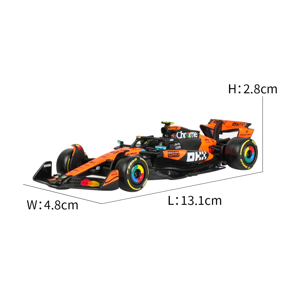 bburago-1-43-2025-mclaren-mcl39-miami-monaco-f1-carro-de-formula-die-cast-veiculos-modelo-colecionavel-brinquedos-de-corrida