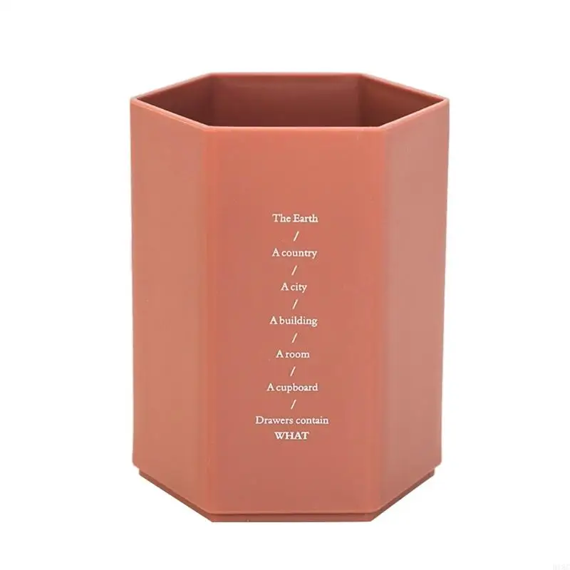 918C Многоцелевой практичный держатель для канцелярских принадлежностей Матовый держатель для карандашей из полипропилена для