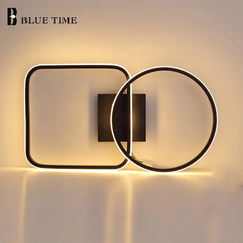 

Modern simple led aisle ceiling light square round lamp for bedroom corridor balcony creative home lamps and lanterns