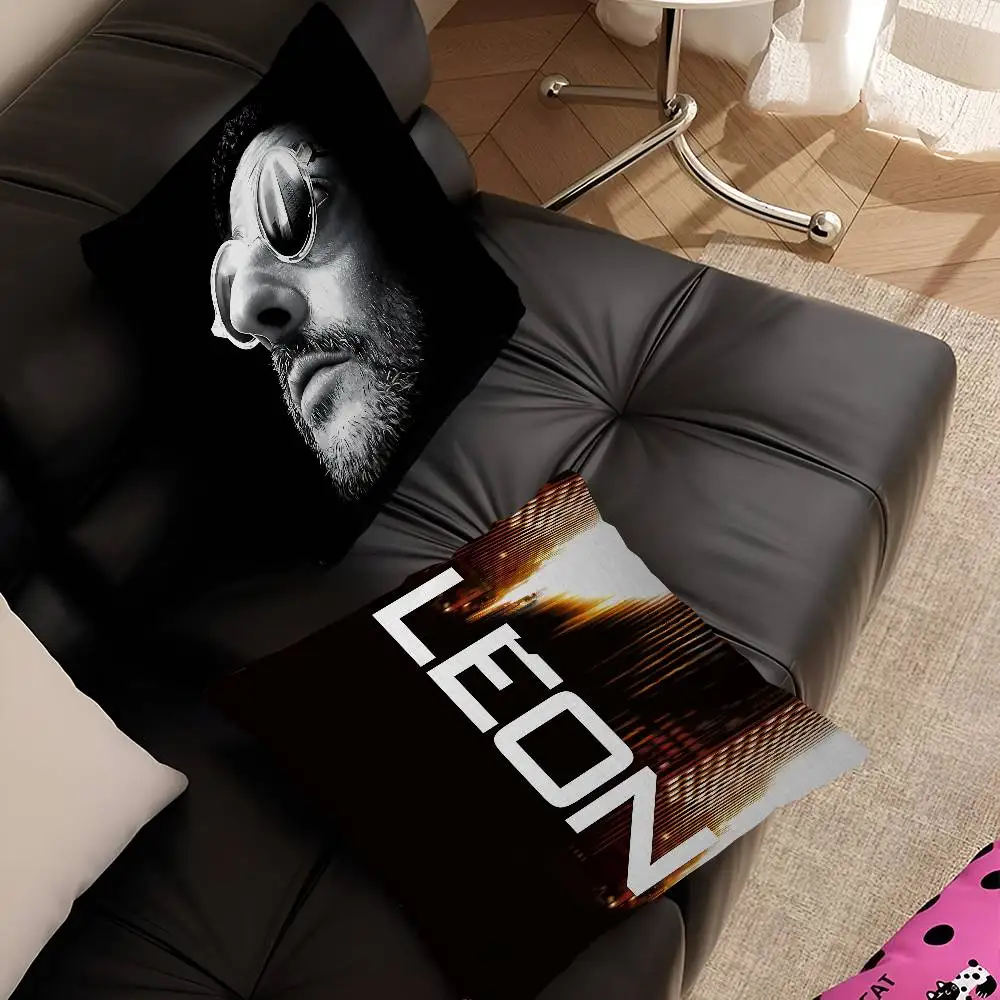 Movie L-Leon T-The P-Professional Pillow Cover for Bedroom Room and Living Room Sofa Decorative Cushion Cover