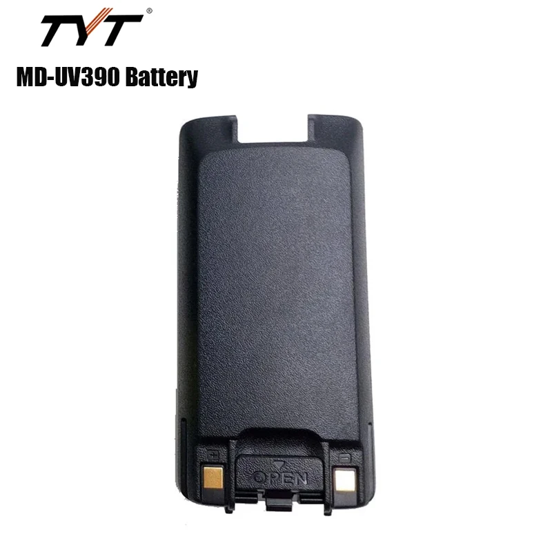 100% batterie originale Type-C Eddie ion adaptée pour TYT MD-UV380 MD-UV390 radio numérique