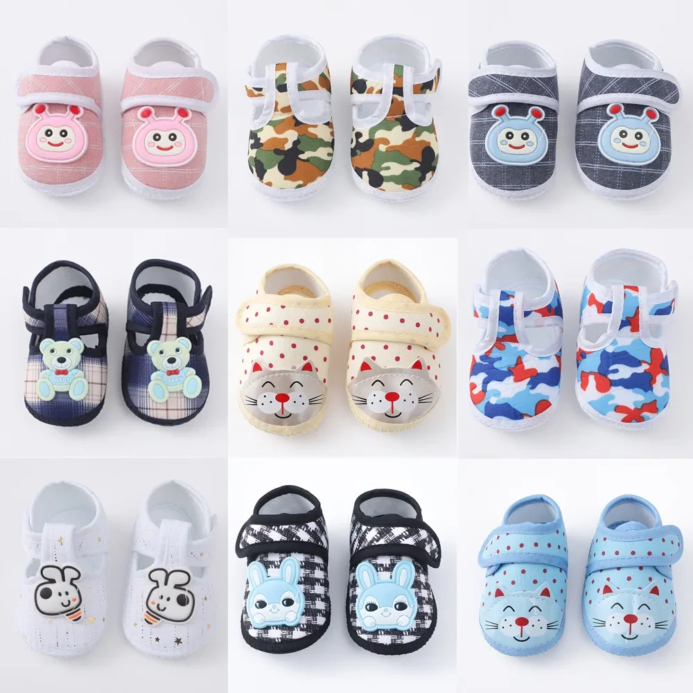 

New baby shoes toddlers men's and women's baby shoes single shoes 0-1 year old soft sole 3-5-8 months old zapatos de bebe niña