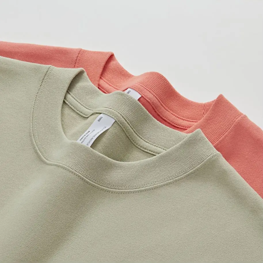 رجل الثقيلة 100% تي شيرتات قطن فضفاضة تناسب عادية خمر المحملة شعار مخصص ثلاثية الأبعاد نفخة طباعة الصيف Basci المتضخم