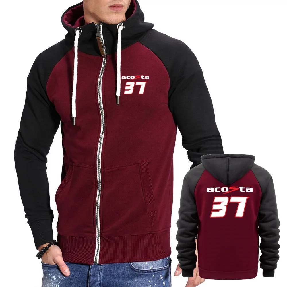 جديد بيدرو أكوستا 37 بلوزات ريترو الشباب الطلاب هوديس سترة رجالي ملابس رياضية ملابس خارجية مريحة الدافئة الصوف هودي معاطف #3