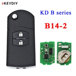 KEYDIY B series B14-2 telecomando universale KD a 2 pulsanti per KD-MAX KD900 KD900 + URG200 KD-X2 Mini KD per stile Mazda