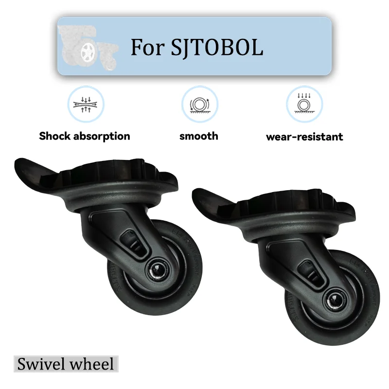 For SJTOBOL Model T-1101 Luggage Wheel Accessory 360° Durable versatile universal replacement roller