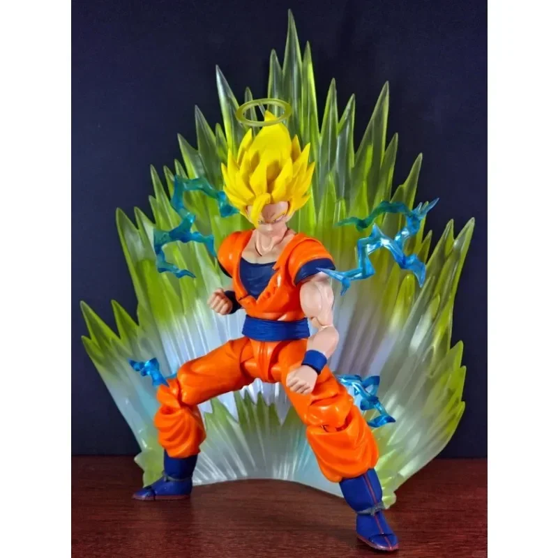 Demoniacal Fit S.H.Figuarts Super Saiyan 2 Goku Demon Buster Action Figure Model Toys Anime Dragon Ball Collection Birthday Gift