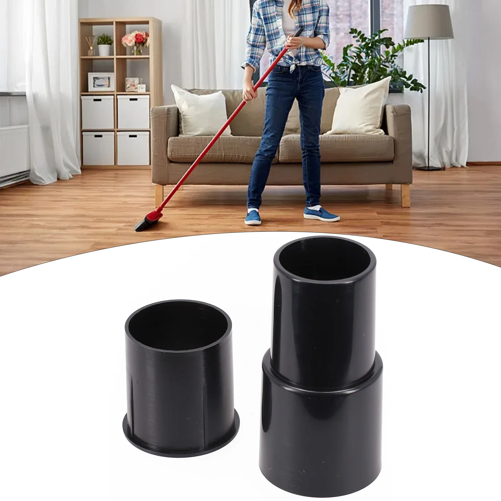 2pcs/Set Adapters Internal Diameter 32-35MM 35-32MM Vacuum Hose Universals Adapter For Vacuum Hose Replacement New