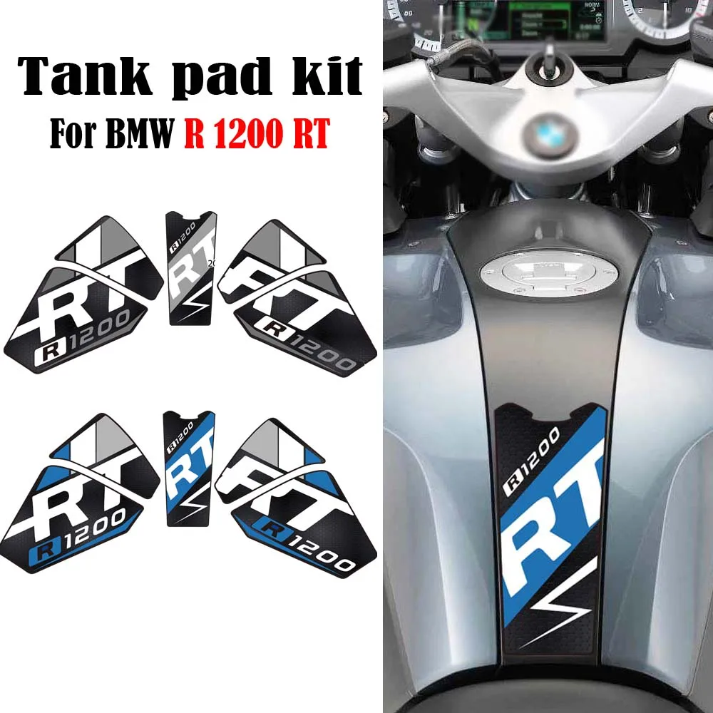 New For BMW R1200rt r1200rt Motorcycle Side Gas Knee Grip Stickers Fuel Tank Pad Protector Anti-slip Sticker R1200RT