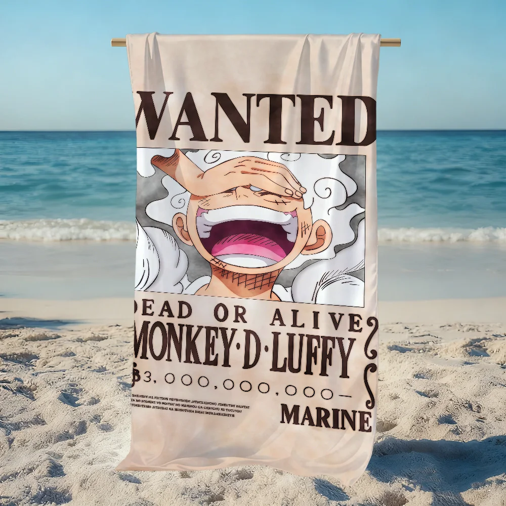 O-oNE Anime Cool P-pIECE Towel Beach Quick Dry Soft Pool Towels Gift for Travel Gym Shower Camping Sports