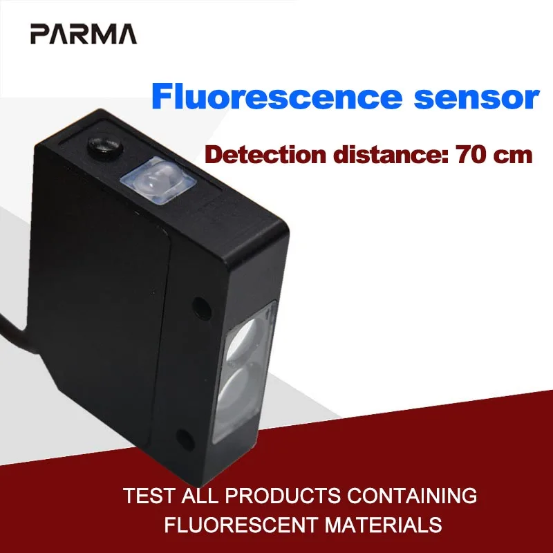 The Naneng Fluorescence Sensor NNA-YG70N can stably detect the fluorescence marks on wood, stone, ceramics and transparent films