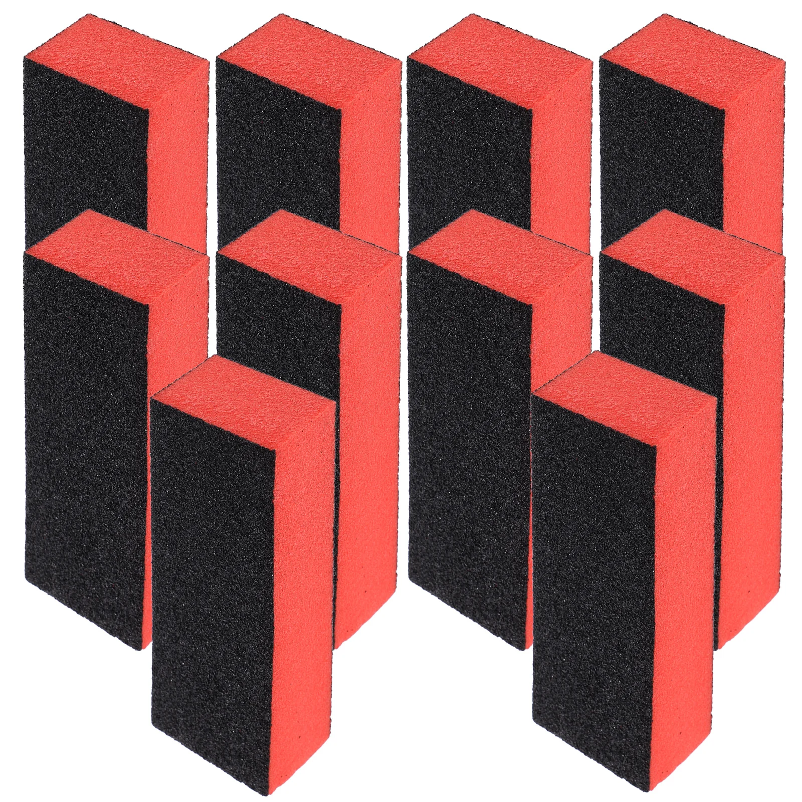 

10pcs Block Sponge File Manicure Tools Nail Polishing Sponge Lightweight Durable Salon Home Use Nail Polisher File